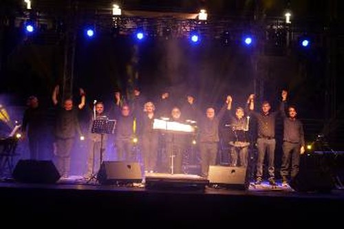 Από τη συναυλία στην Αθήνα