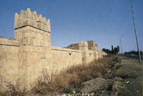 Η είσοδος στην αρχαία πόλη της Βαγδάτης