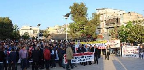 Από τη συγκέντρωση της Κυριακής στη Μεγαλόπολη