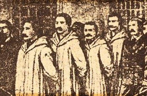 Νοέμβρης 1887: Οι συνδικαλιστές Σπάις, Φίσερ, Πίρσον, Εγκελ, οδηγούνται στο θάνατο