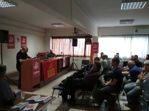 Από τη συζήτηση που διοργάνωσαν οι ΚΟ Μετάλλου Αττικής