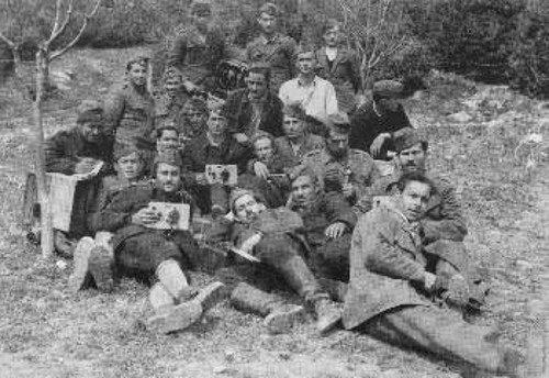 Ασυρματιστές του ΔΣΕ στο βουνό