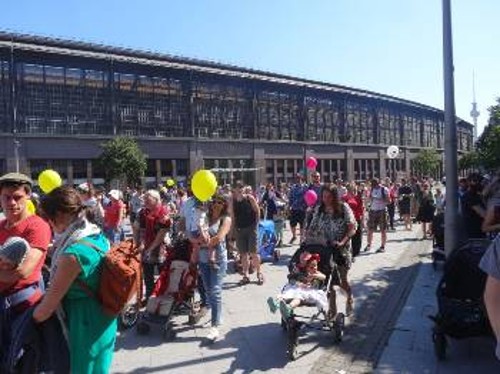 Κινητοποίηση γονιών στο Βερολίνο τον περασμένο Μάη για τις ελλείψεις σε βρεφονηπιακούς σταθμούς
