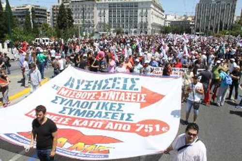 Απάντηση στην επίθεση εργοδοσίας - κυβέρνησης δίνει η πάλη για υπογραφή ΣΣΕ με δικαιώματα και αυξήσεις μισθών, για κατάργηση όλου του αντεργατικού πλαισίου