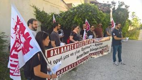 Από κινητοποίηση εργαζομένων στη Θεσσαλονίκη στον κλάδο της Πληροφορικής και των Τηλεπικοινωνιών