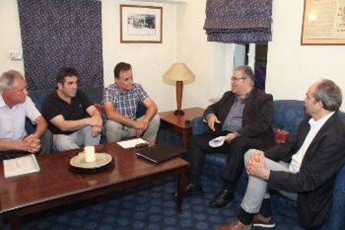Από τη συνάντηση με τους φορείς που εναντιώνονται στην εγκατάσταση ανεμογεννητριών στα Αγραφα
