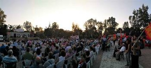 Από την εκδήλωση στη Νέα Σμύρνη