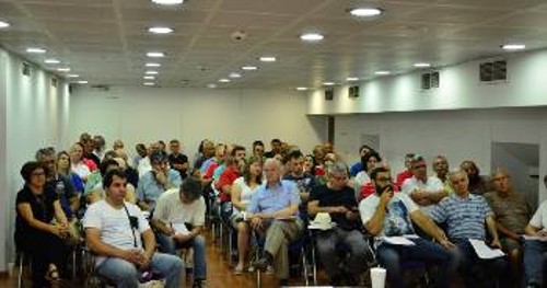 Από τη σύσκεψη που πραγματοποίησε η ΠΑΣΕΒΕ την περασμένη Κυριακή