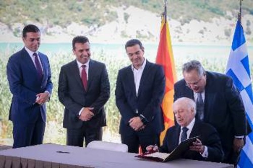 Από την υπογραφή της συμφωνίας την Κυριακή
