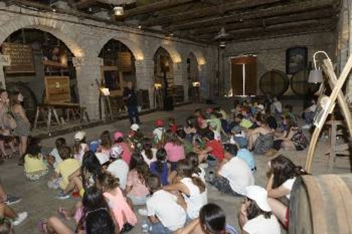 Από την επίσκεψη στο Achaia Clauss
