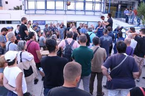 Από την ενημέρωση των εργαζομένων μετά τη χτεσινή συνάντηση του Σωματείου με την εργοδοσία