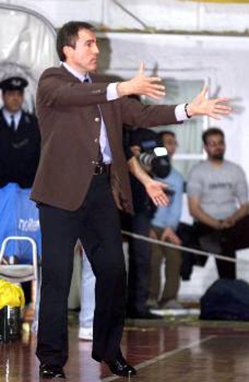 Ο κόουτς Βαγγέλης Αλεξανδρής δηλώνει αισιόδοξος