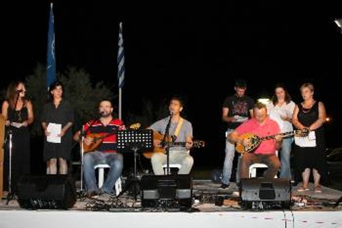 Στιγμιότυπο από το καλλιτεχνικό πρόγραμμα