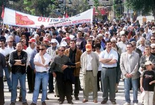 Από τον περσινή εκδήλωση της Πρωτομαγιάς στη Θεσσαλονίκη