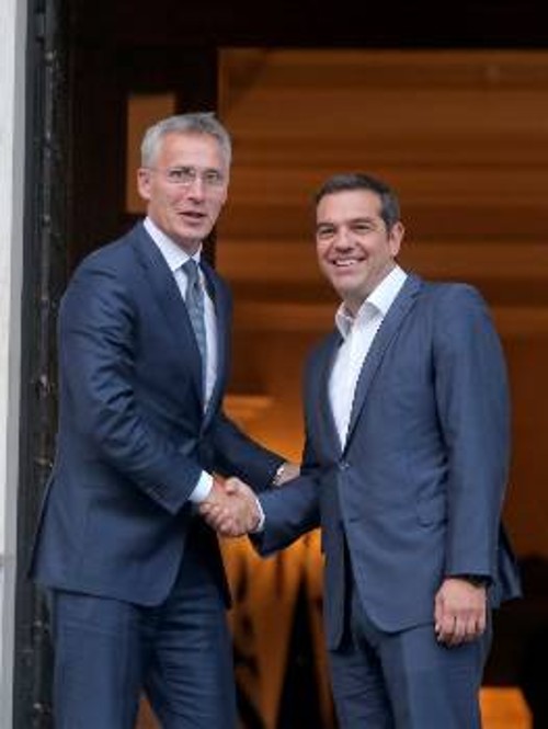 Από τη συνάντηση Τσίπρα - Στόλτενμπεργκ