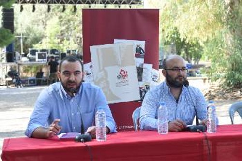 Ο Ν. Αμπατιέλος και ο Φ. Παρρής