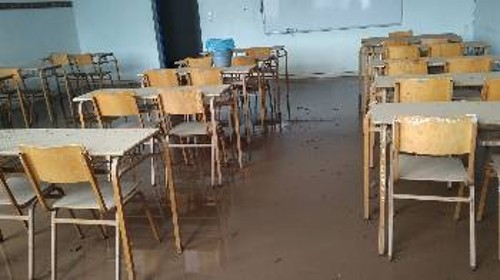 Αδειες παραμένουν οι αίθουσες, ένα μήνα μετά τις πλημμύρες