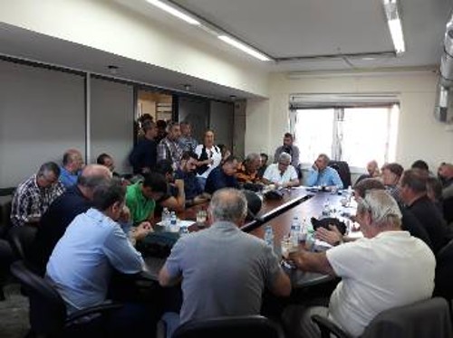 Από την παρέμβαση στη χτεσινή σύσκεψη