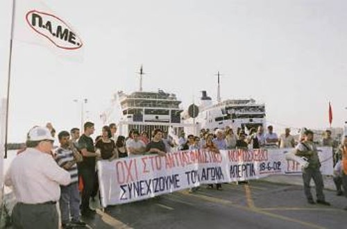 Προς νέες αγωνιστικές κινητοποιήσεις προσανατολίζονται οι ναυτεργάτες