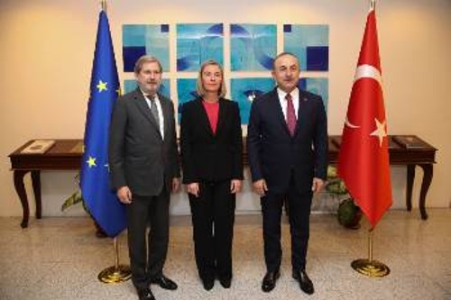 Από τη χτεσινή συνάντηση στην τουρκική πρωτεύουσα