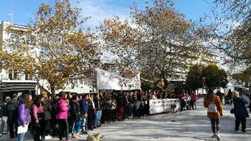 Από την κινητοποίηση στην Κομοτηνή