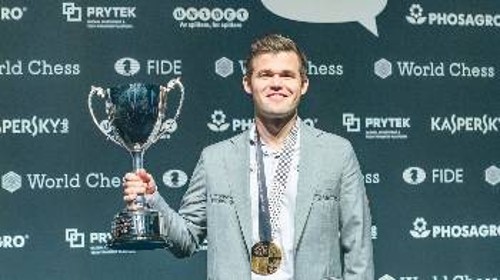 Πρωταθλητής ο Νορβηγός Μάγκνους Κάρλσεν