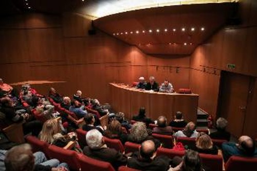 Από τη συνέντευξη Τύπου που παραχώρησε χτες το ΠΑΜΕ