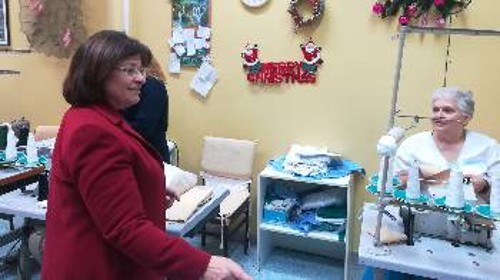 Από την περιοδεία της Δ. Μανωλάκου στο «Μεταξά»