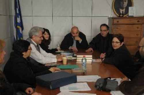 Από τη συνάντηση με τον πρόεδρο