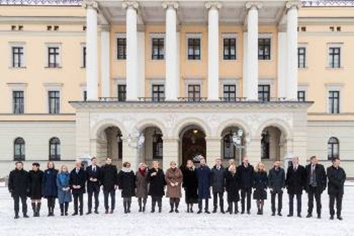 Η «νέα» τετρακομματική κυβέρνηση της Νορβηγίας