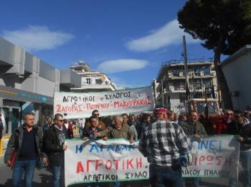 Από παλιότερη αγροτική κινητοποίηση στη Μαγνησία