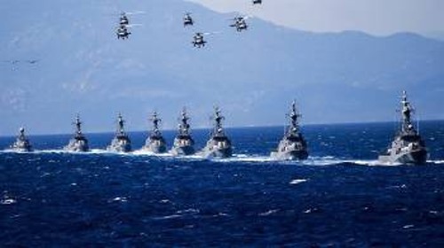 Από την άσκηση που ξεκίνησε χτες