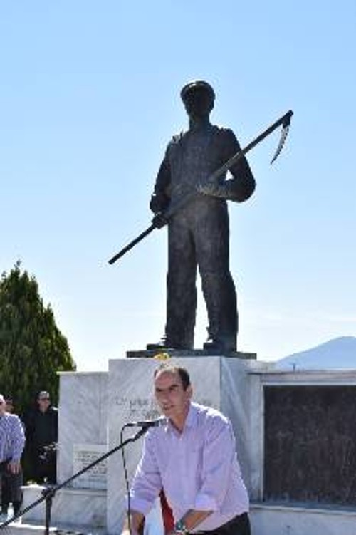 Την κεντρική ομιλία έκανε ο Ρ. Μαρούδας