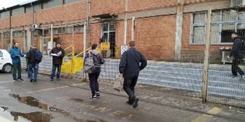 Από τη χτεσινή εξόρμηση στη ΣΙΔΕΝΟΡ, μετά τα πρόσφατα εργατικά «ατυχήματα»