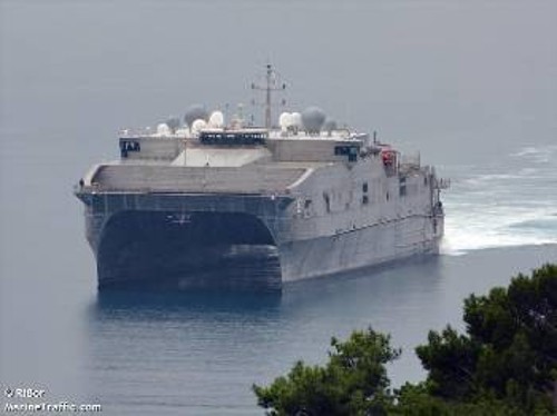 Το αμερικανικό «USNS Yuma» στη Σούδα