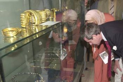 Από την έκθεση του «Θησαυρού της Νεμρούντ»