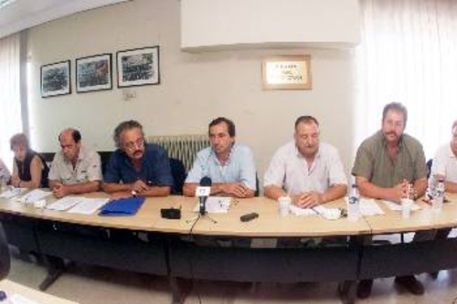 Από τη χτεσινή συνέντευξη της Γραμματείας του ΠΑΜΕ στη Θεσσαλονίκη