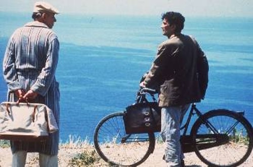 Από την ταινία «Ο ταχυδρόμος»