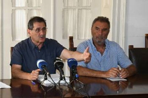 Ο Κώστας Πελετίδης εξήγησε το λόγο της παρέμβασής του σε συνέντευξη Τύπου