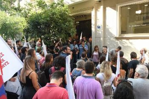 Η κινητοποίηση για την οποία διώκεται ο Β. Συρίγος