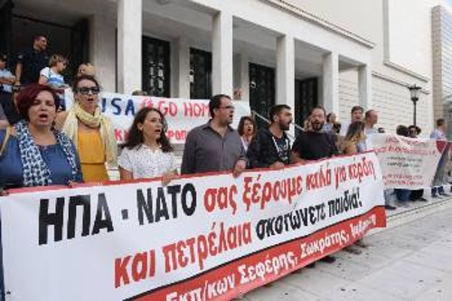 Από παλιότερη κινητοποίηση ενάντια στα προγράμματα των ΗΠΑ - ΝΑΤΟ