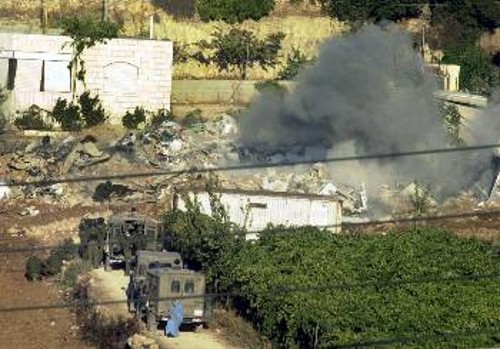 Ο ισραηλινός στρατός προετοιμάζει άλλη μια κατεδάφιση σπιτιού στη Χεβρώνα