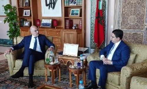 Από τη χτεσινή επίσκεψη του ΥΠΕΞ στο Μαρόκο