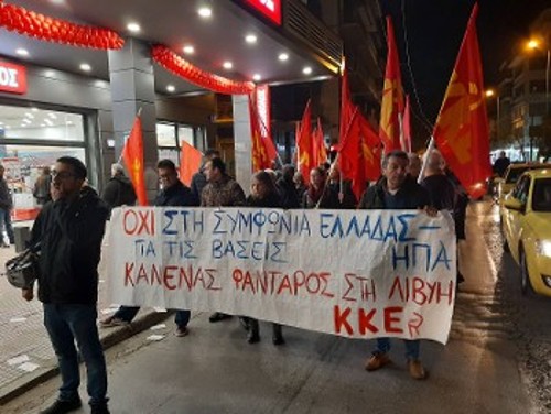 Πικετοφορία στην Κυψέλη