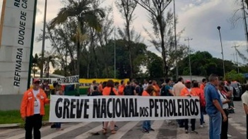 Απεργία από τους εργαζόμενους στην πετρελαιοβιομηχανία που ξεκίνησε την 1/2/20