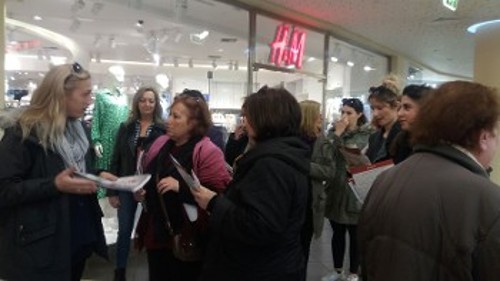 Με καθημερινές εξορμήσεις Σωματεία και Σύλλογοι Γυναικών προετοιμάζουν τη συγκέντρωση