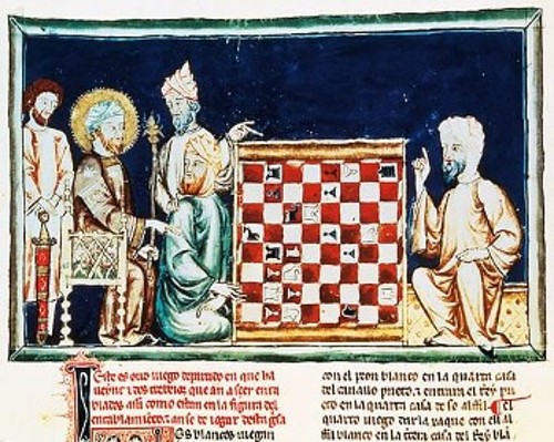 Από «Το βιβλίο των παιχνιδιών» του Βασιλιά Αλφόνσο X, 1283