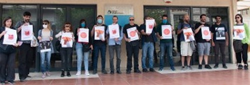 Από την προηγούμενη κινητοποίηση στο Κέντρο Ελληνικού Κινηματογράφου