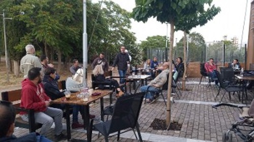 Από τη σύσκεψη της ΚΟΒ Καζίνο Πάρνηθας