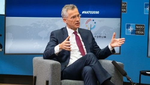 Την «ανησυχία» του ΝΑΤΟ για τον «συνεχιζόμενο, αυξημένο» στρατιωτικό ρόλο της Ρωσίας στη Λιβύη εξέφρασε ξανά χτες ο Στόλτενμπεργκ